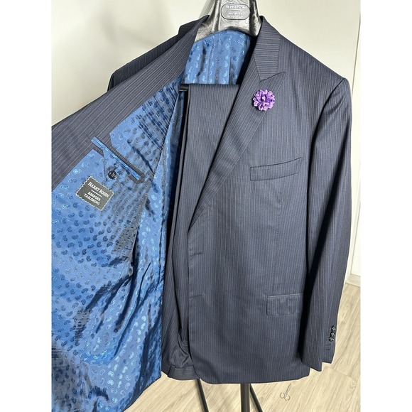 Harry Rosen Other - UNIQUE HARRY ROSEN BESPOKE🔥 Mens 2 Piece Suit Size 50 Canada 100% Wool (s133)